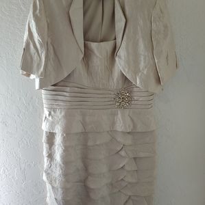 Jessica Howard 2 pc. Dress & Jacket 16